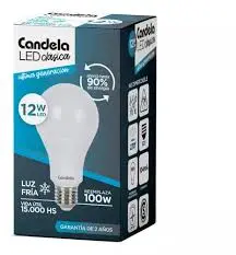 Foco CANDELA Led 12w (x5)