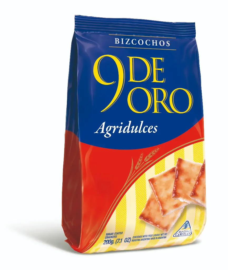 Bizcochos 9 de Oro Agridulces 200gr