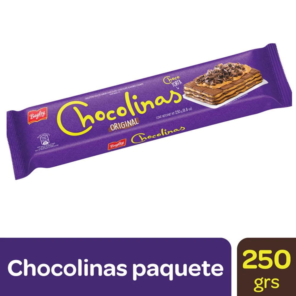 Galleta CHOCOLINA 250gr (unidad)