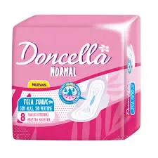 Toallitas Fem Alas DONCELLA (x8)