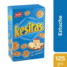 Galleta Snack KESITAS 125gr (unidad)