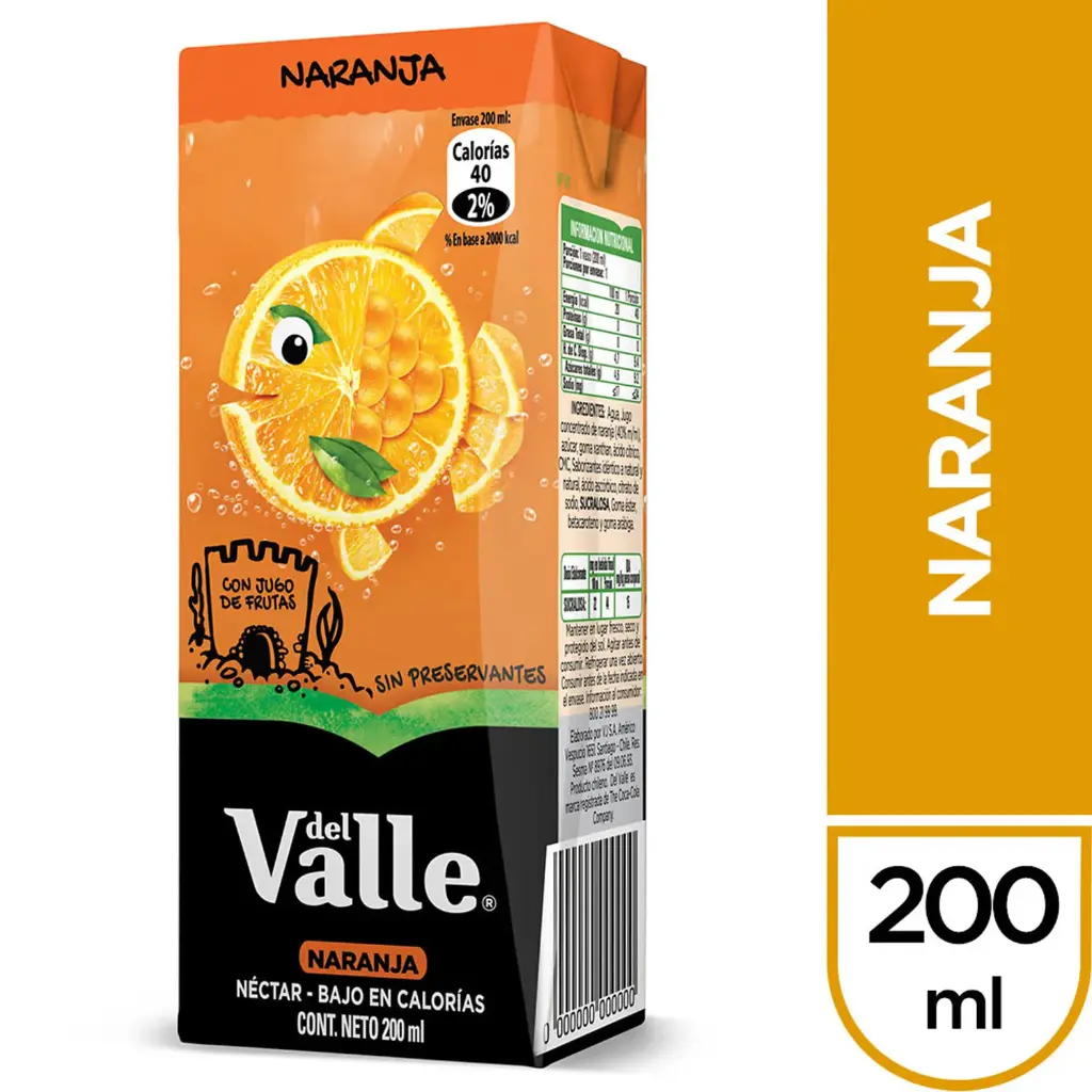 DEL VALLE tetra 200ml
