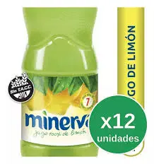 Jugo Limon Exprimido MINERVA 250ml (x12)