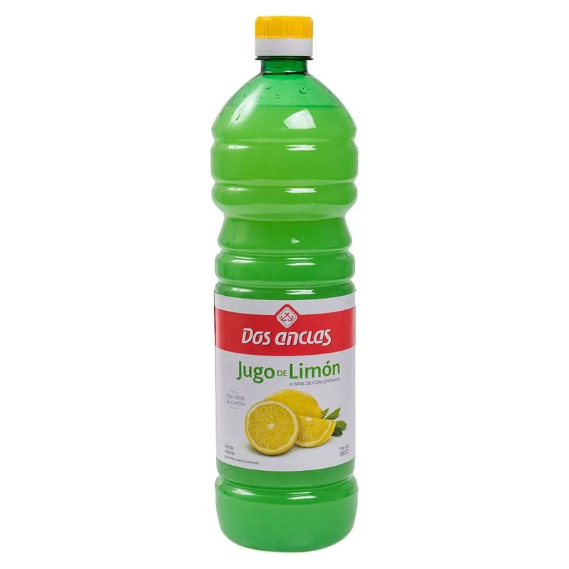 Jugo Limon Exprimido DOS ANCLAS 1lt (x6)
