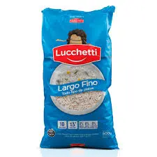 ARROZ LUCHETTI fino y largo  1kg (x10)