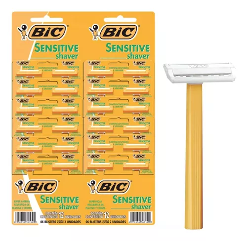 Maquina de Afeitar Bic Sensitive 2 Filos (x unidad)