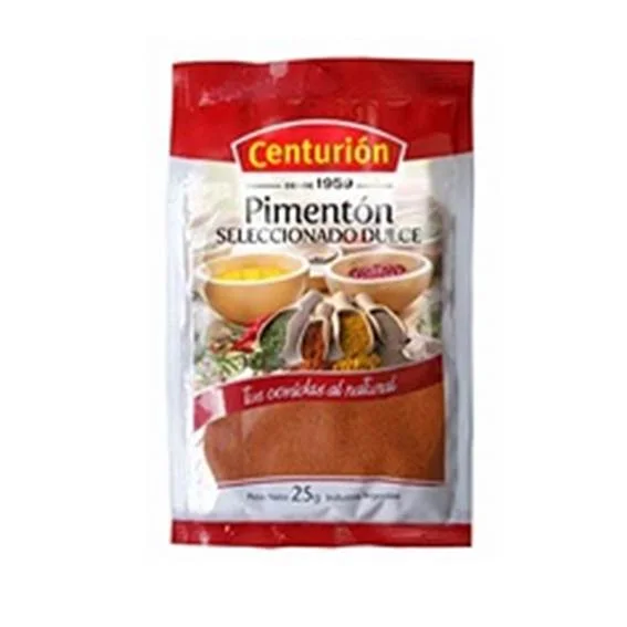 Pimentón Ahumado CENTURION (X10) 25gr