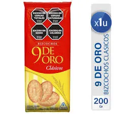 [Productos Almacen > Galletas] Bizcochito 9 ORO grasa CLASICOS 200gr