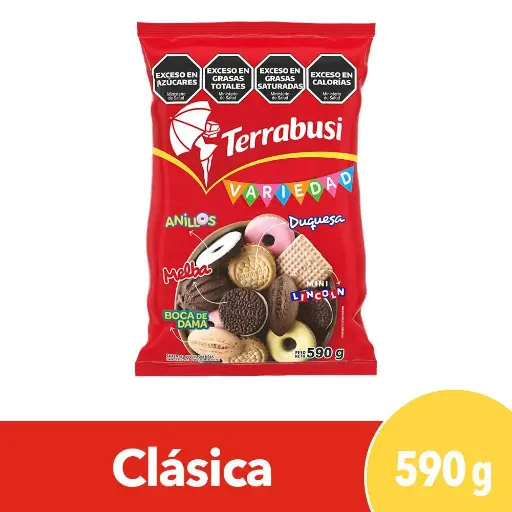 [Productos Almacen > Galletas] Galletas Surtidas TERRABUSI 590gr
