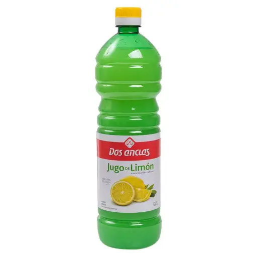 [Productos Almacen > Condimentos, Productos Almacen > Aceite/Vinagre/Liquidos] Jugo Limon Exprimido DOS ANCLAS 1lt (x6)