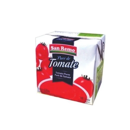 [Productos Almacen > Enlatados] Pure de Tomate SAN REMO 520gr
