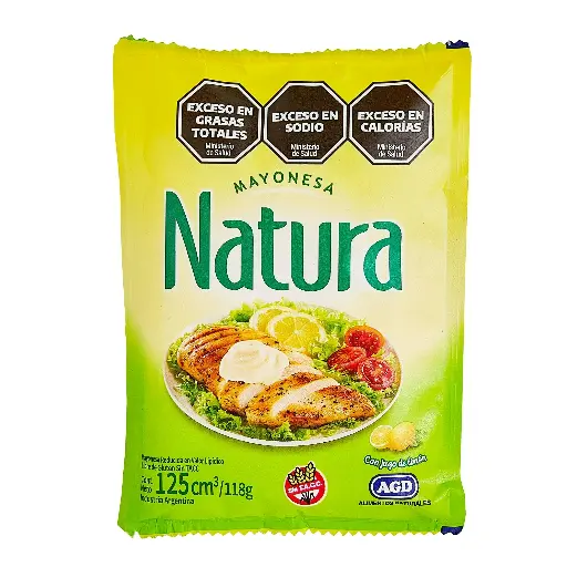 [Productos Almacen > Condimentos] Mayonesa NATURA 125g