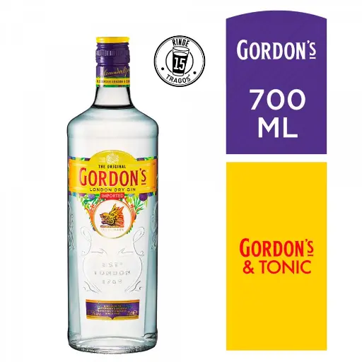 [Bebidas > Aperitivos] Gin GORDON London 700ml