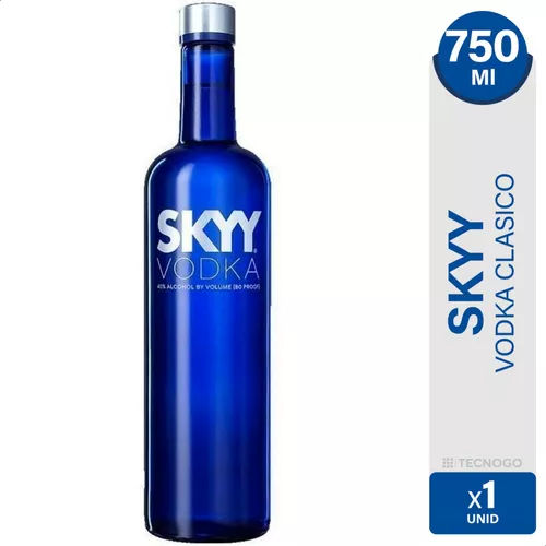 [Bebidas > Aperitivos] Vodka SKYY Clásico 750ml