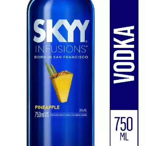 [Bebidas > Aperitivos] Vodka SKYY Pineapple 750ml